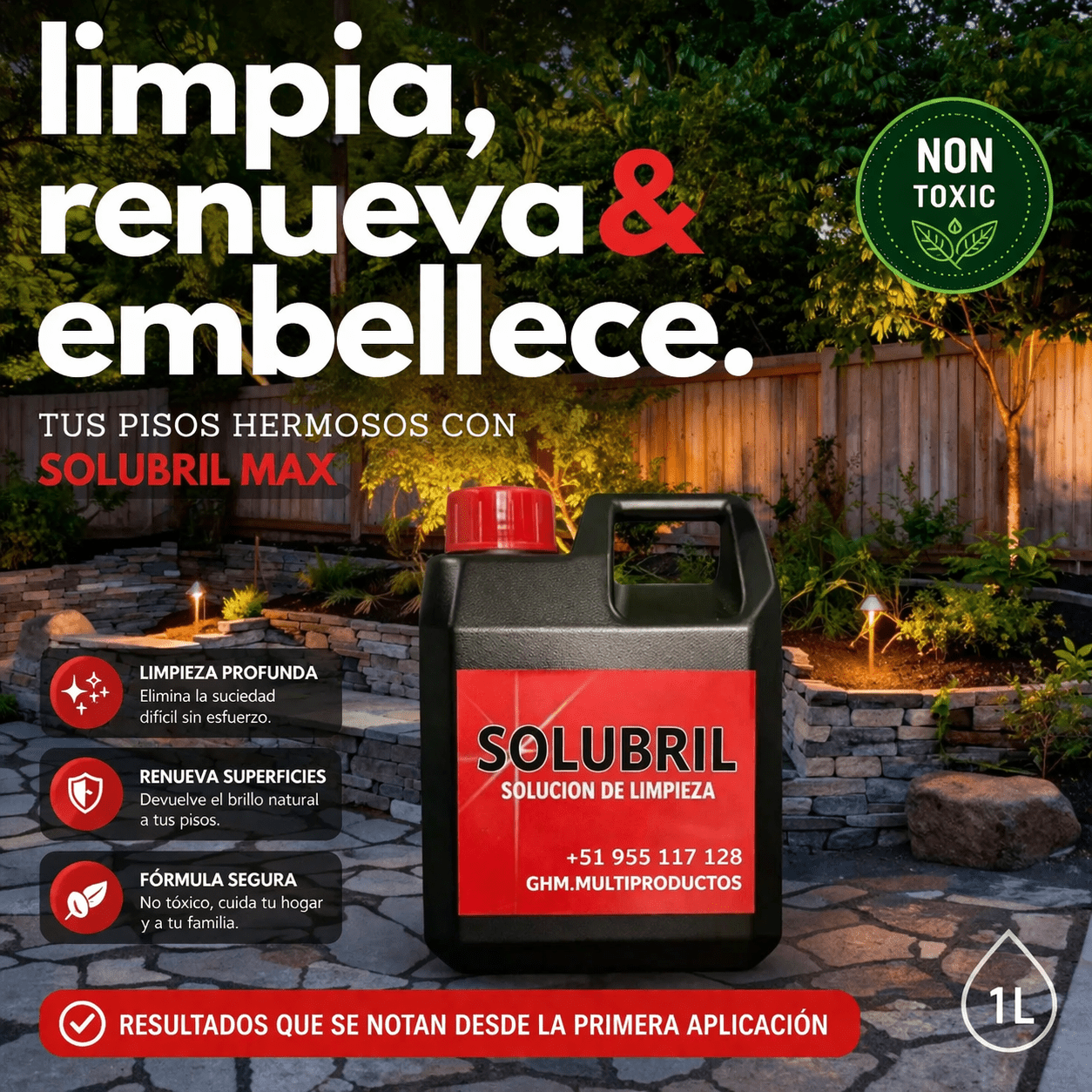 SOLUBRIL - SOLUCION DE LIMPIEZA - Mi tienda